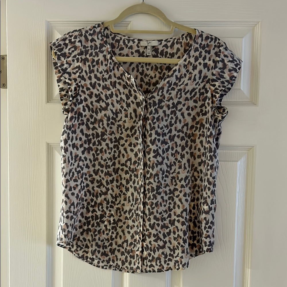 Leopard Print Women's Top